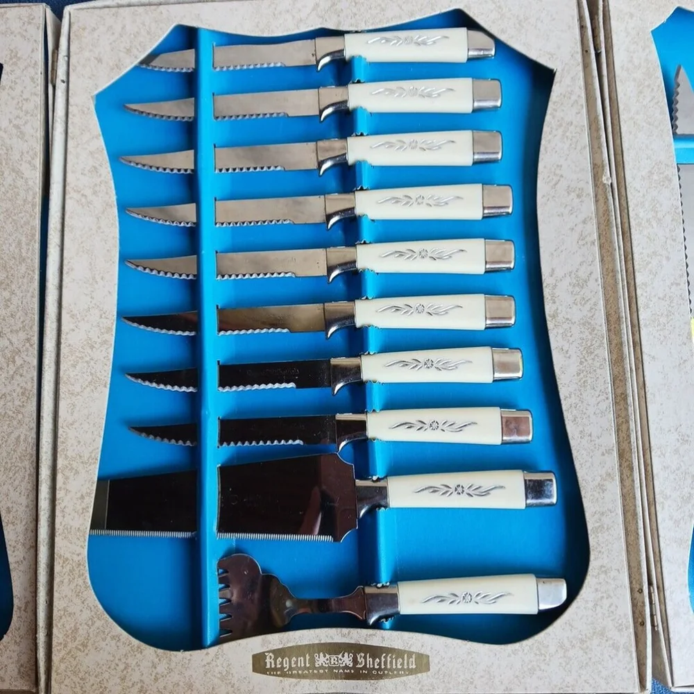 Sheffield English Stainless Steel 19 Piece Cutlery Set